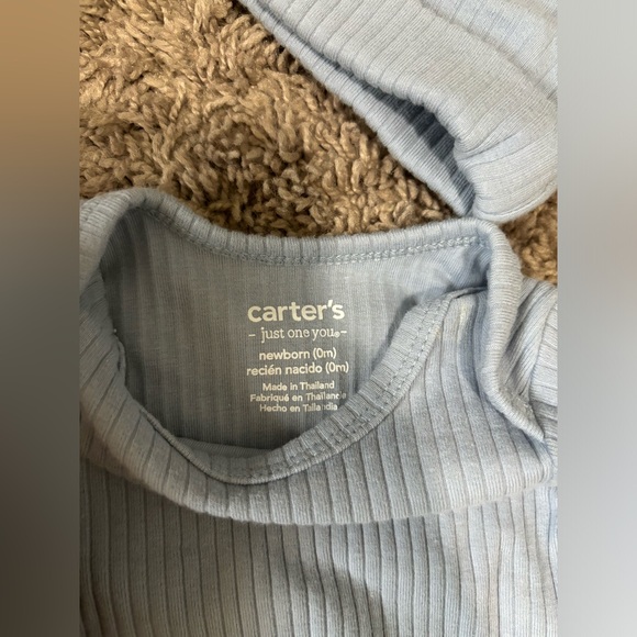 Carter’s newborn gown and hat set - NWOT - Picture 2 of 2